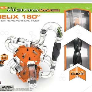 HEXBUG Nano V2 Helix 180 Climbing Track - Orange & Clear